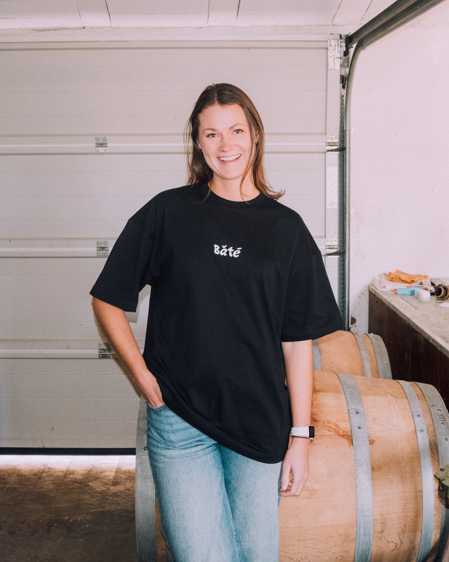 T-shirt Bâté oversize - Unisexe