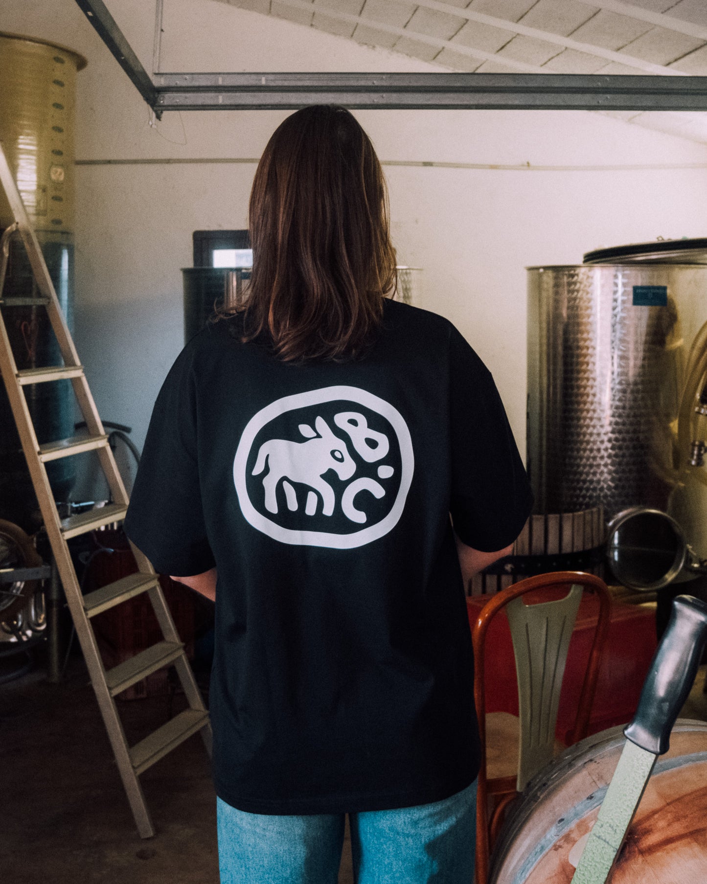 T-shirt Bâté oversize - Unisexe