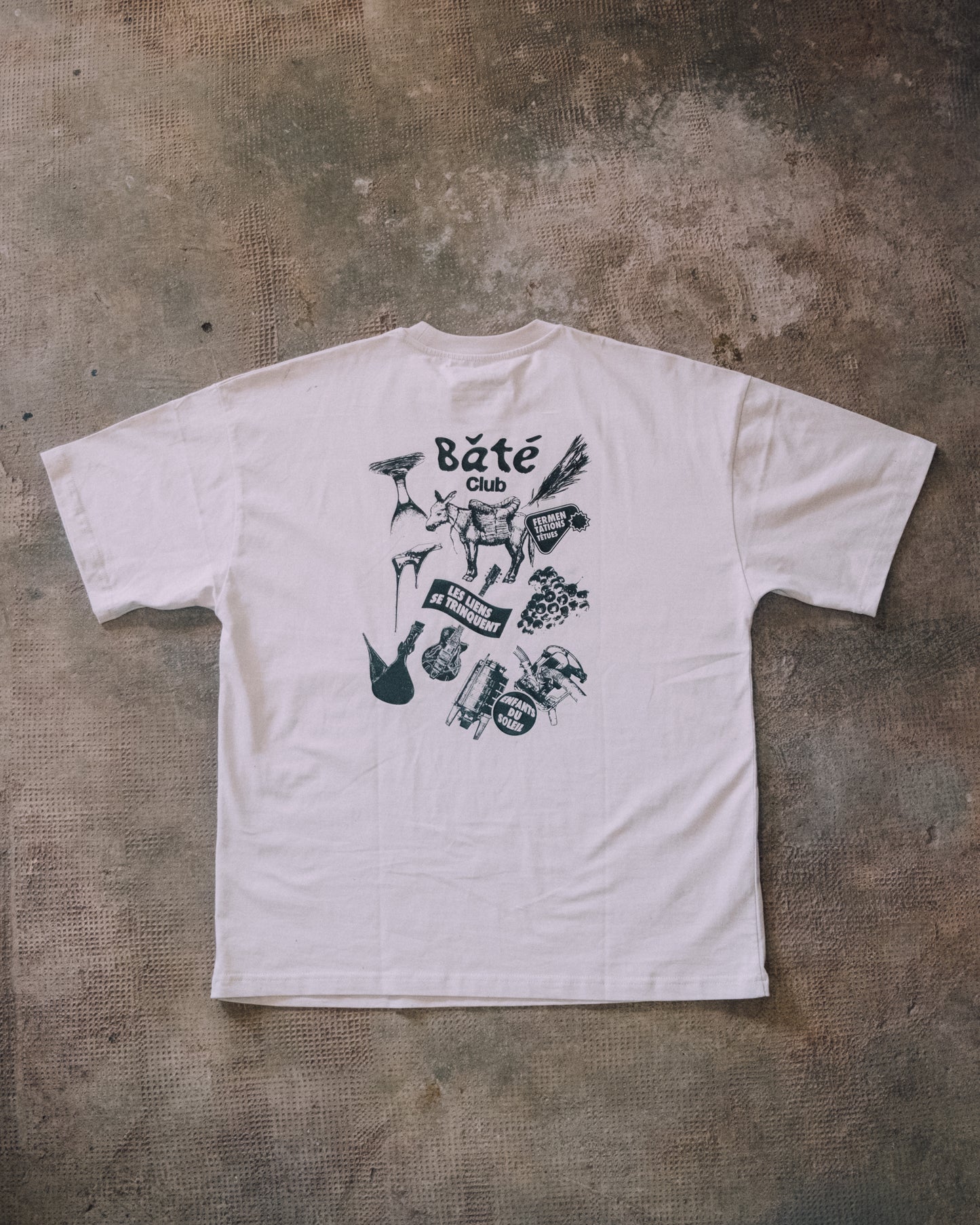 T-shirt Bâté Club oversize - Unisexe