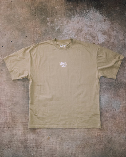 T-shirt Bâté Club vert kaki - Unisexe