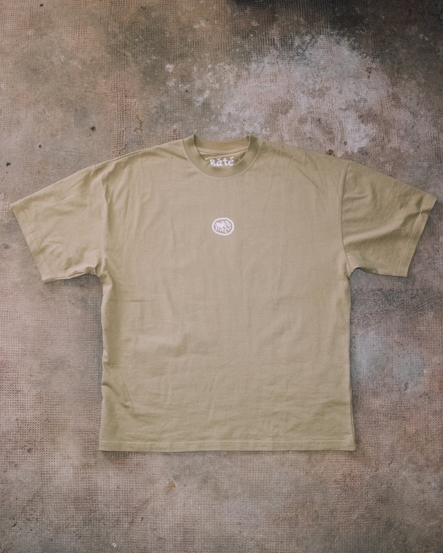 T-shirt Bâté Club vert kaki - Unisexe