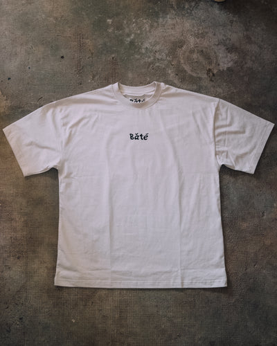 T-shirt Bâté oversize écru - Unisexe