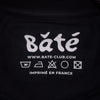 T-shirt Bâté Club oversize noir - Unisexe