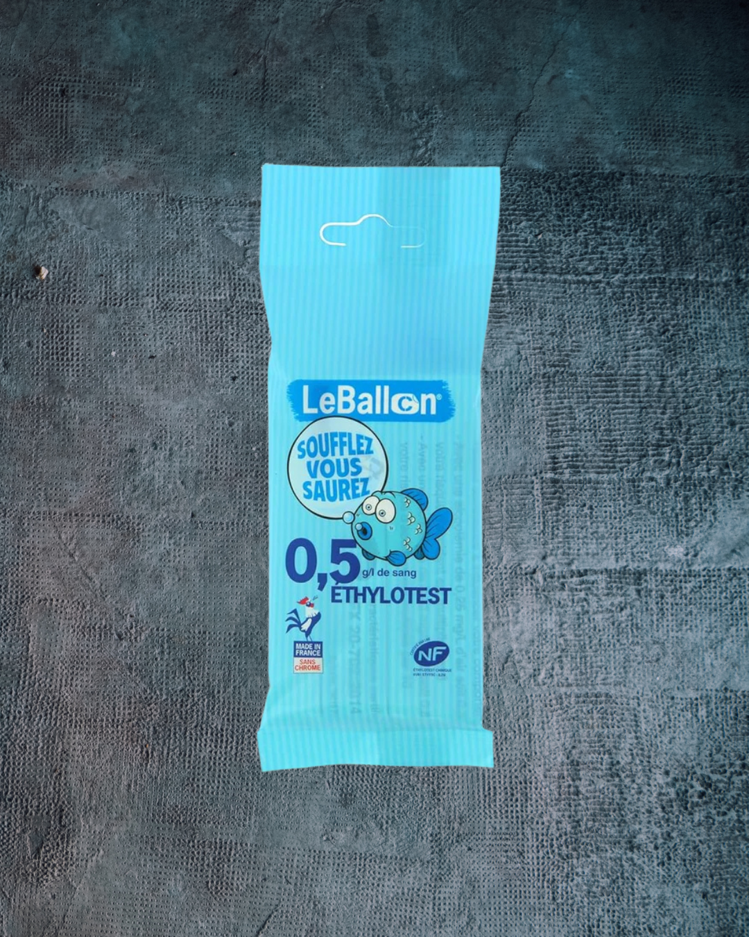 LE BALLON - 1 éthylotest chimique sans chrome