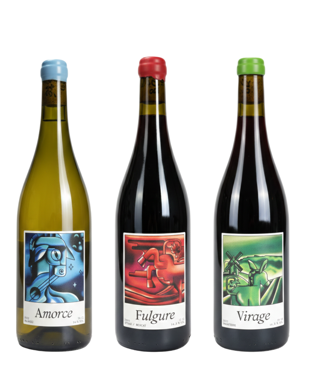 Triptyque - Amorce, Fulgure, Virage 2025